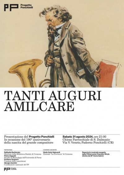 Amilcare Ponchielli ha compiuto 190 anni !