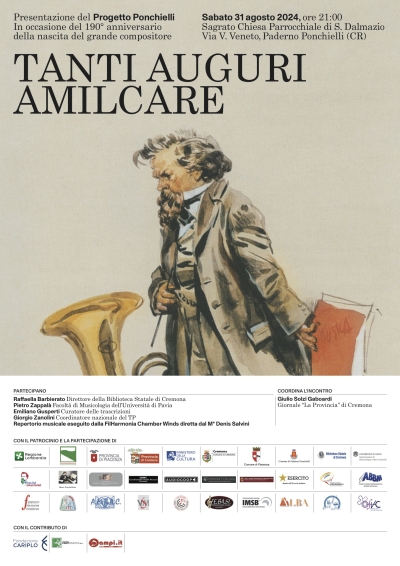 AMILCARE PONCHIELLI HA COMPIUTO 190 ANNI!