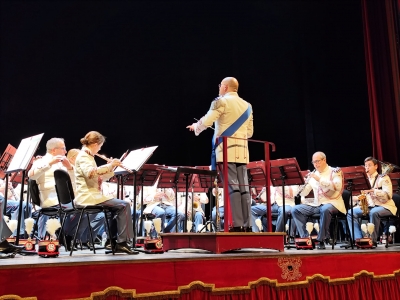 STREPITOSO CONCERTO DELLA BANDA DELL&#039;ESERCITO ITALIANO CON LA MUSICA DI PONCHIELLI